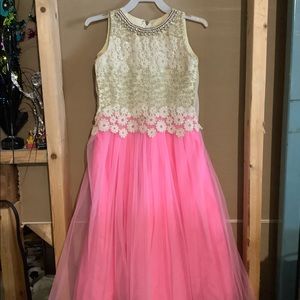 Beautiful girls Indian-style dress